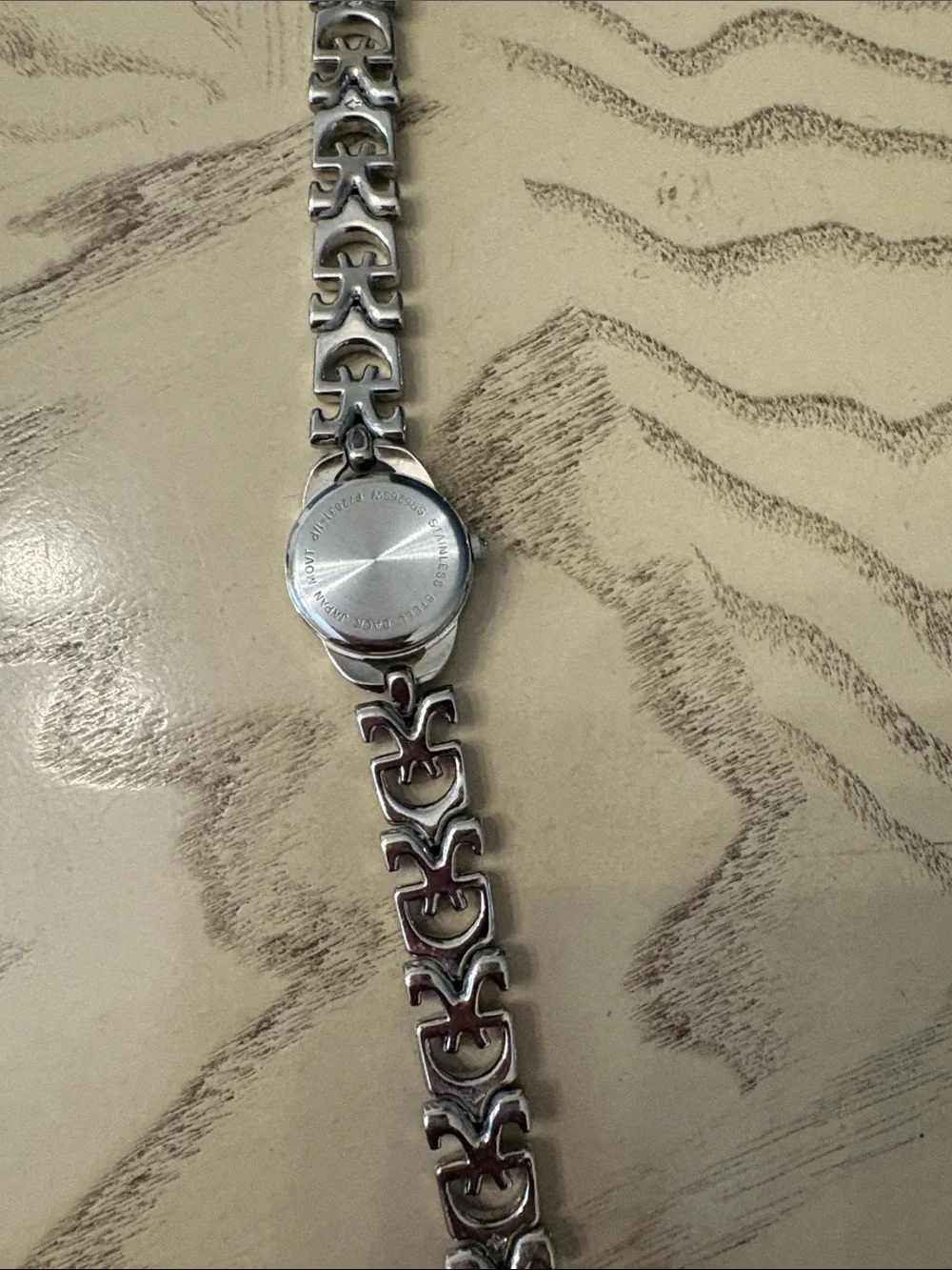 Silver Link Bracelet Watch - Women's Fashion Accessory
